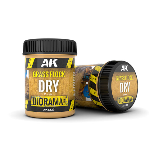 AK Interactive - Vegetation: Grass Flock 2mm Dry