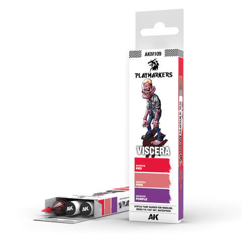 AK Interactive - Playmarkers Set: Viscera (3 Colours)