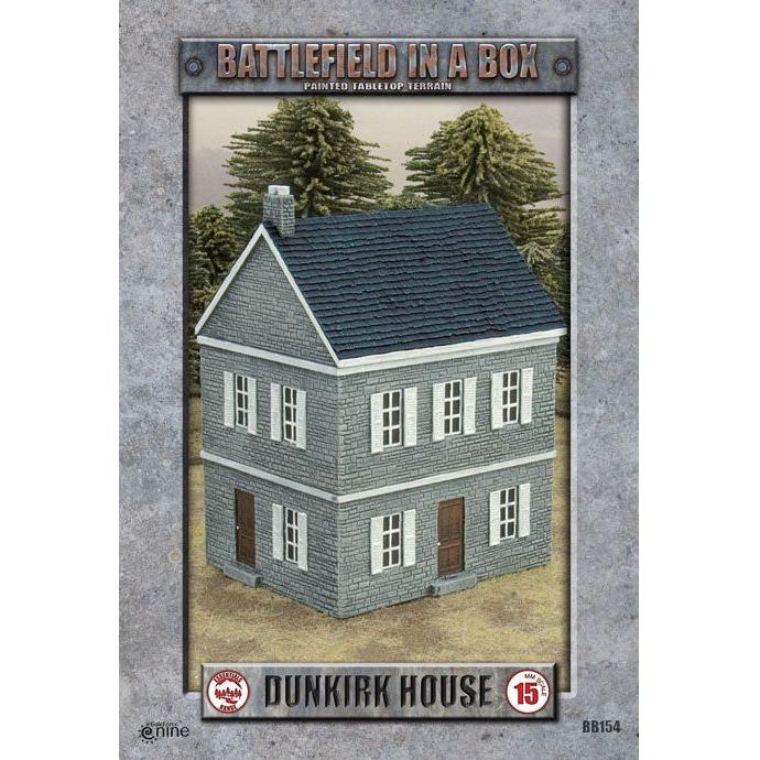 Battlefield in a Box Dunkirk House (x1) Table Top Warfare