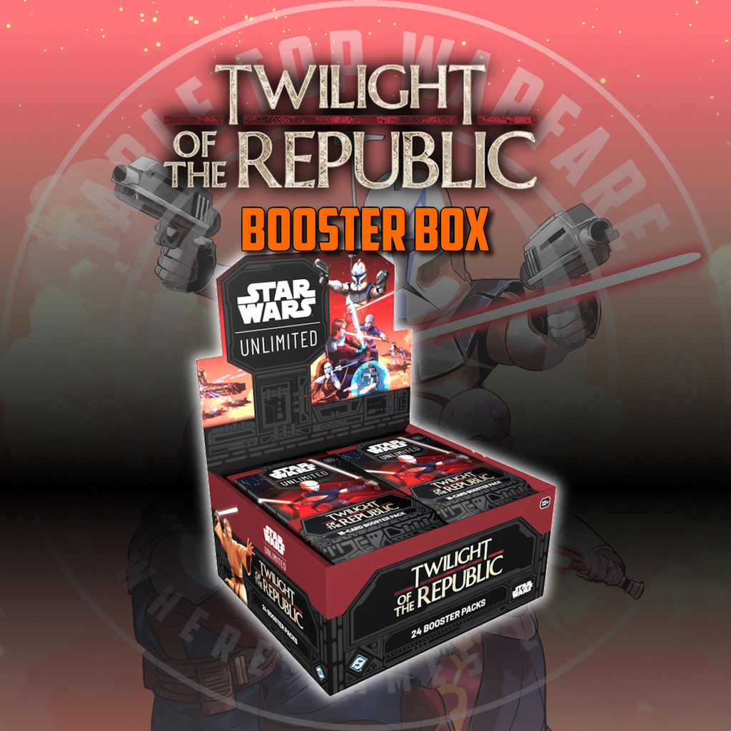 Star Wars Unlimited TCG (SWU03) Twilight of the Republic: Booster Box –  Table Top Warfare