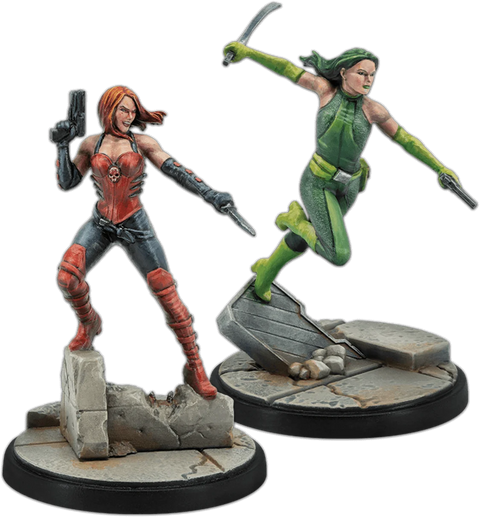 Marvel Crisis Protocol - (CP61) Sin and Viper