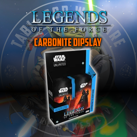 Star Wars Unlimited TCG (SWU05) Legends of the Force: Carbonite Booster Box