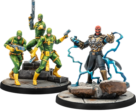 Marvel Crisis Protocol - (CP74) Red Skull & Hydra Troops
