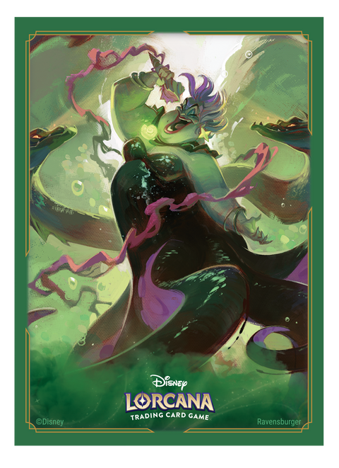 Disney Lorcana - (Series 7) Archazia's Island: Sleeves - Ursula, Deceiver of All