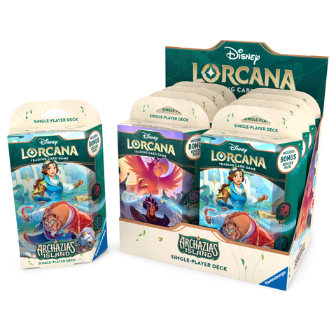 Disney Lorcana - (Series 7) Archazia's Island: Starter Deck - Amethyst & Steel