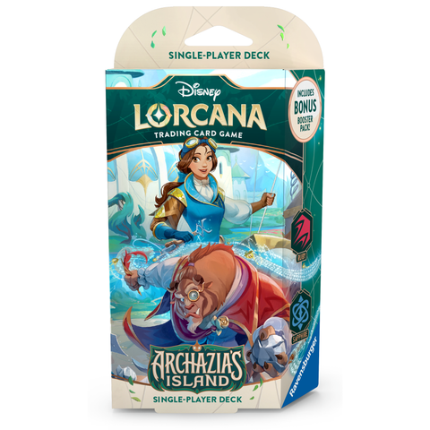 Disney Lorcana - (Series 7) Archazia's Island: Starter Deck - Ruby & Sapphire