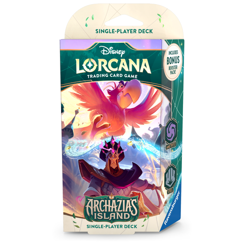 Disney Lorcana - (Series 7) Archazia's Island: Starter Deck - Amethyst & Steel
