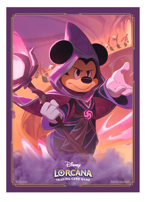 Disney Lorcana - (Series 8) Reign of Jafar: Sleeves - Mickey Mouse Wayward Sorcerer