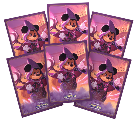 Disney Lorcana - (Series 8) Reign of Jafar: Sleeves - Mickey Mouse Wayward Sorcerer
