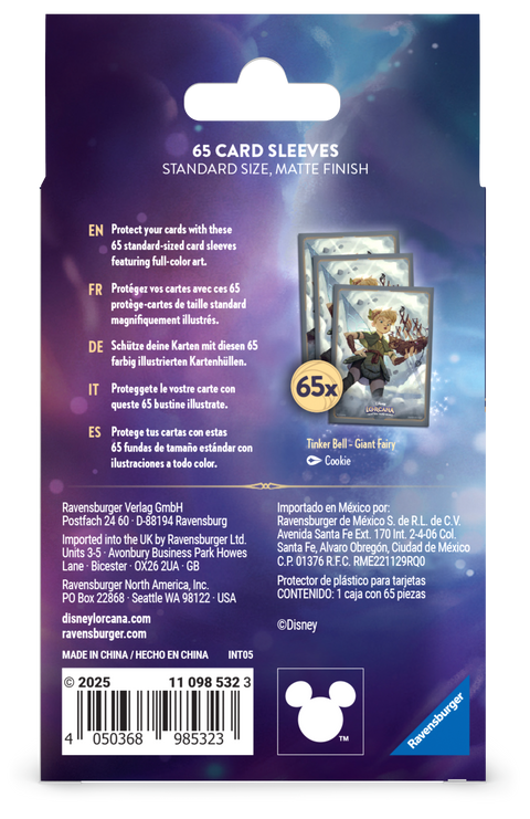 Disney Lorcana - (Series 8) Reign of Jafar: Sleeves - Tinker Bell Giant Fairy