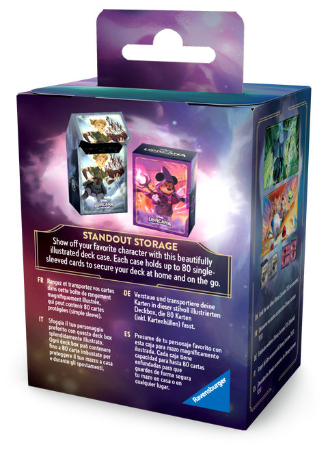 Disney Lorcana - (Series 8) Reign of Jafar: Deck Box - Mickey Mouse Wayward Sorcerer