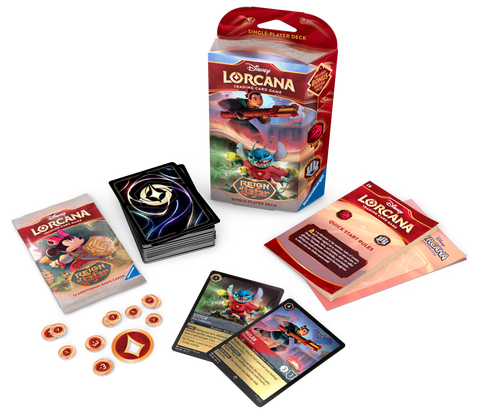 Disney Lorcana - (Series 8) Reign of Jafar: Starter Deck - Mulan & Stitch