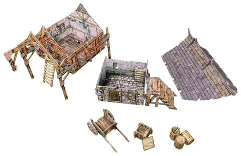 Battle Systems - Fantasy Terrain: Storage Barn