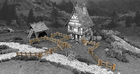 Battle Systems - Fantasy Terrain: Wooden Fencing