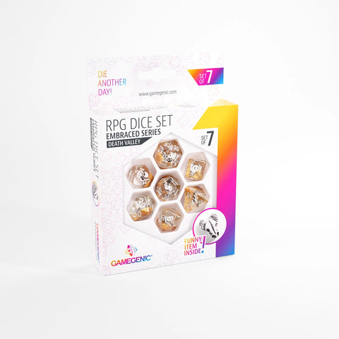 Gamegenic - RPG Dice Set (Set of 7) - Embraced: Death Valley