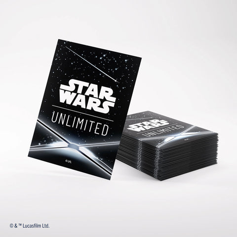 Gamegenic - Art Sleeve: Star Wars Unlimited - Card Back Black