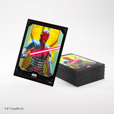 Gamegenic - Art Sleeve: Star Wars Unlimited - Darth Maul