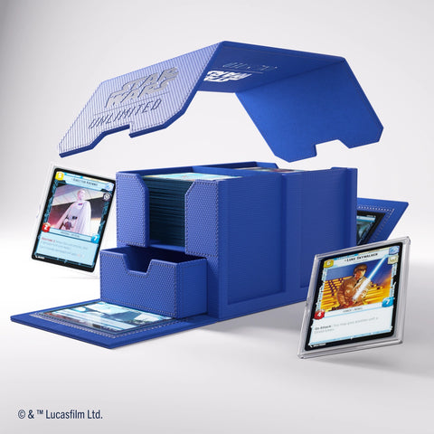 Gamegenic - Star Wars Unlimited Double Deck Pod Range: Blue