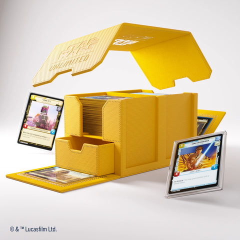 Gamegenic - Star Wars Unlimited Double Deck Pod Range: Yellow