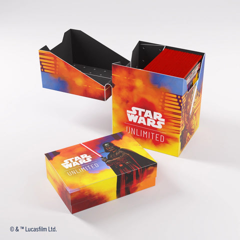 Gamegenic - Star Wars Unlimited Soft Crate Range: Luke/Vader