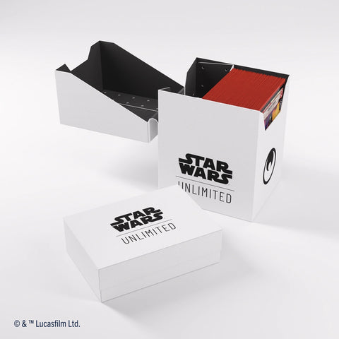 Gamegenic - Star Wars Unlimited Soft Crate Range: White/Black