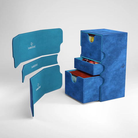 Gamegenic - Stronghold XL 200+ Convertible Deck Box Range: Blue