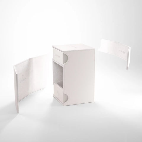 Gamegenic - Watchtower 100+ XL Convertible Deck Box Range: White