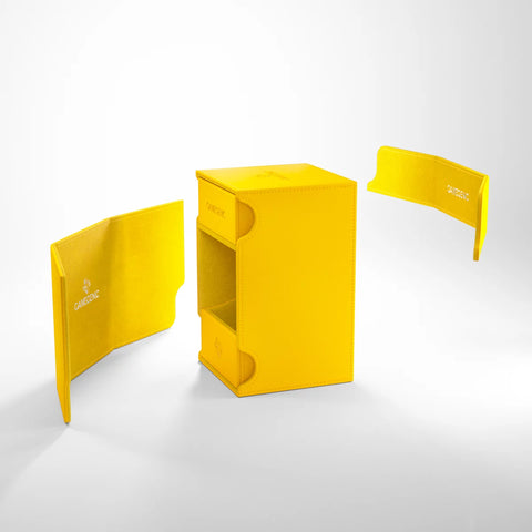 Gamegenic - Watchtower 100+ XL Convertible Deck Box Range: Yellow