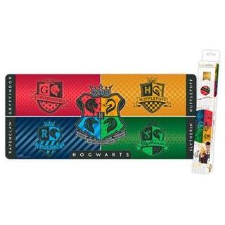 Impact Merch - XXL Gaming Mat: Harry Potter - Hogwarts Shields