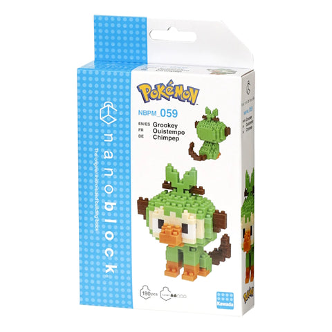 Nanoblocks - Pokemon: GROOKEY