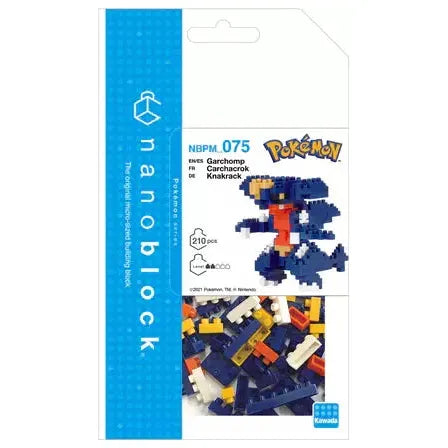 Nanoblocks - Pokemon: Garchomp
