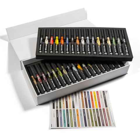 AK Interactive - Real Colours Markers Set: Special Box (34 Colours)