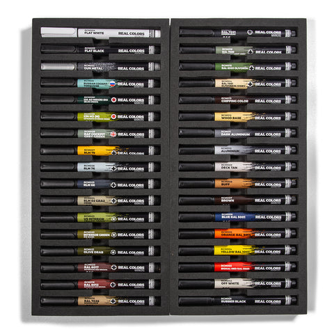 AK Interactive - Real Colours Markers Set: Special Box (34 Colours)