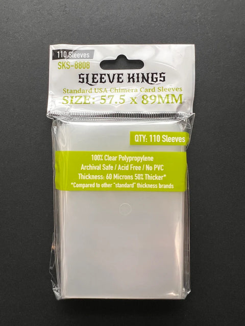 Sleeve Kings - Standard USA Chimera Card Sleeves (41x63mm) 110 Pack