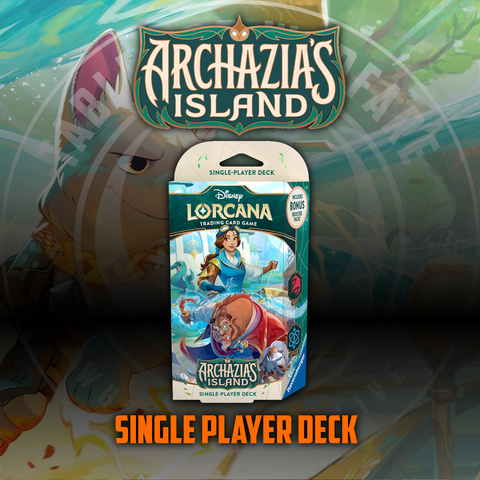 Disney Lorcana - (Series 7) Archazia's Island: Starter Deck - Ruby & Sapphire
