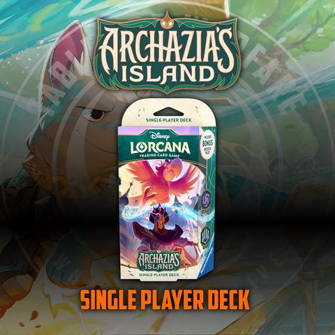 Disney Lorcana - (Series 7) Archazia's Island: Starter Deck - Amethyst & Steel