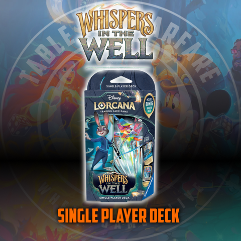 Disney Lorcana - (Series 10) Whispers in the Well: Starter Deck - Judy Hopps & Robin Hood