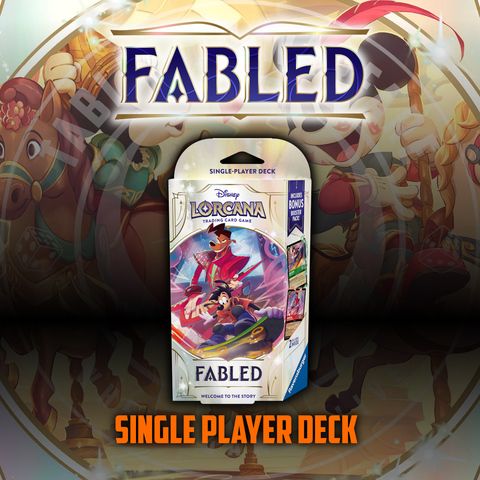 Disney Lorcana - (Series 9) Fabled: Starter Deck - Max Goof & Powerline