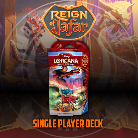 Disney Lorcana - (Series 8) Reign of Jafar: Starter Deck - Mulan & Stitch