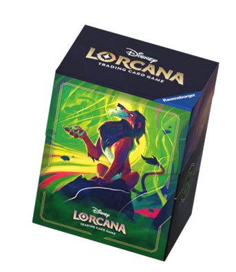 Disney Lorcana - (Series 6) Azurite Sea: Deck Box - Scar, Vengeful Lion