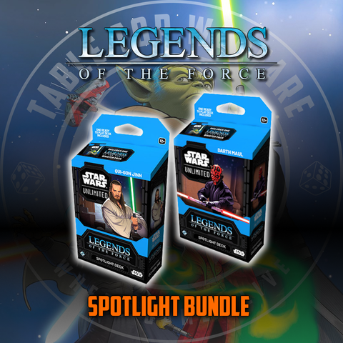 Star Wars Unlimited TCG (SWU05) Legends of the Force: Spotlight Deck - Set of 2