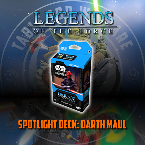 Star Wars Unlimited TCG (SWU05) Legends of the Force: Spotlight Deck - Darth Maul