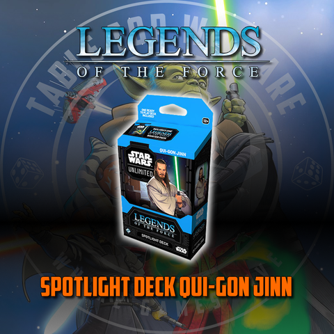 Star Wars Unlimited TCG (SWU05) Legends of the Force: Spotlight Deck - Qui-gon Jinn