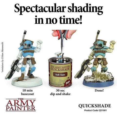 The Army Painter - Quickshade Dip: Soft Tone 250ml