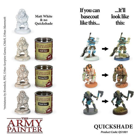 The Army Painter - Quickshade Dip: Soft Tone 250ml