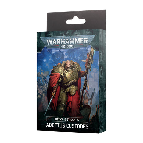 Warhammer 40000 - Adeptus Custodes: Datasheet Cards (01-15)