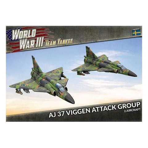 Team Yankee - Swedish: AJ 37 Viggen Attack Group (x2)