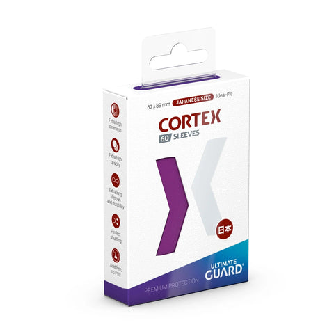 Ultimate Guard - Japanese Size Sleeves: Cortex - Purple