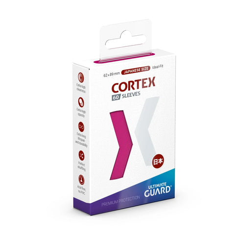 Ultimate Guard - Japanese Size Sleeves: Cortex - Pink