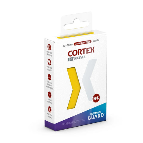 Ultimate Guard - Japanese Size Sleeves: Cortex - Yellow